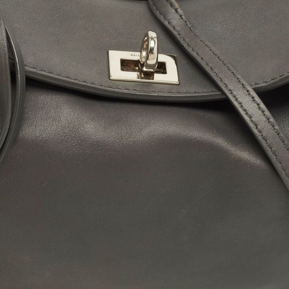 Balenciaga Rodeo Mini Grey Leather Top Handle Bag - Picture 5 of 7